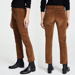 FRAME Sz 27 Warm Tan Corduroy Ankle Pants